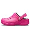 Crocs (GS) Ralen vuoratut puukengät ”Candy Pink Black” 16245-6X1