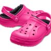 Crocs (GS) Ralen vuoratut puukengät ”Candy Pink Black” 16245-6X1