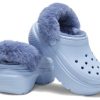 Crocs (GS) Stomp vuorattu puukenkä ”Calcite Blue” 208546-4NS