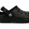 Crocs (GS) vuoratut puukenkäsandaalit ulkokäyttöön ”Musta” 207009-060