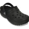 Crocs (GS) vuoratut puukenkäsandaalit ulkokäyttöön ”Musta” 207009-060