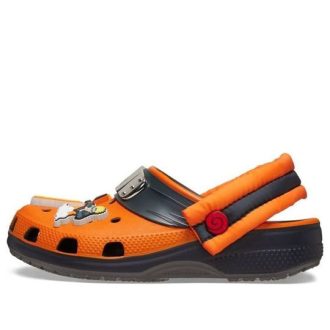 Crocs (GS) x Naruto Classic -puukengät ”oranssimusta” 209460-014