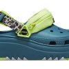 Crocs Hiker Xscape Animal Print Clog ”Teal Green” 208605-9DB