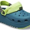 Crocs Hiker Xscape Animal Print Clog ”Teal Green” 208605-9DB