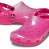 Crocs Jelly Crocs Läpinäkyvät Punaiset Unisex Sandaalit 206908-6X0