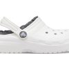 Crocs Kids Crocs Classic -kengät Urheilusandaalit ”White Grey” 203506-10M Crocs Kids Crocs Classic -kengät Urheilusandaalit ”White Grey” 203506-10M