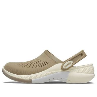 Crocs LiteRide 360  Ombre Marmoroidut puukengät ”Khaki Bone” 208281-2YI