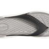 Crocs LiteRide Beach Flip-Flops musta harmaa ”Black Grey” 205182-05M