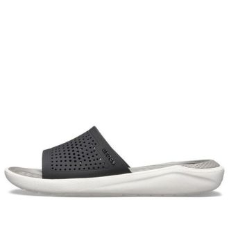 Crocs LiteRide Fashion Tossut Unisex vaaleanharmaa 205183-05M