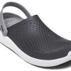 Crocs LiteRide kenkäsandaalit mustat savunharmaat unisex 204592-05M