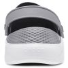 Crocs LiteRide kenkäsandaalit mustat savunharmaat unisex 204592-05M