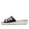 Crocs LiteRide LOGO Unisex mustat tossut ”Black White” 205562-066