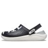 Crocs LiteRide -logopuukengät ”Black White” 205554-066
