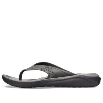 Crocs LiteRide Minimalistiset rantavarvastossut tummanharmaa 205182-0DD