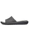 Crocs LiteRide mustat harmaat sandaalit ”Black Grey” 205183-0DD