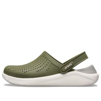 Crocs LiteRide -rantakengät Army Green 204592-37P Crocs LiteRide -rantakengät Army Green 204592-37P