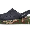 Crocs LiteRide Shoe Printing Classic Sandaalit Unisex Musta 206491-0C4