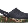 Crocs LiteRide Shoe Printing Classic Sandaalit Unisex Musta 206491-0C4