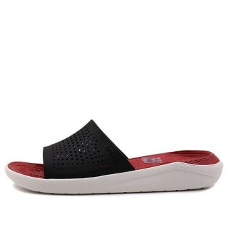Crocs LiteRide Slides ”Red Black White” 205183-066