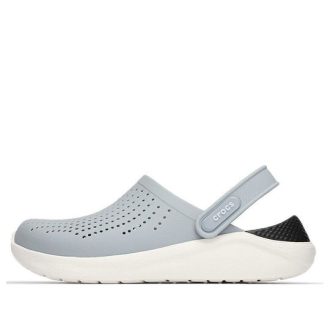 Crocs LiteRideClog 2021 ”harmaa valkoinen” 204592-0ID
