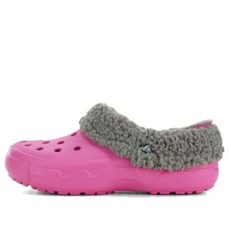 Crocs Mammoth EVO vuoratut puukengät ”Pink Grey” 12878-626