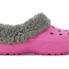Crocs Mammoth EVO vuoratut puukengät ”Pink Grey” 12878-626
