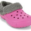 Crocs Mammoth EVO vuoratut puukengät ”Pink Grey” 12878-626