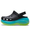 Crocs Mega Crush puukengät ”Black Multi” 207988-0C4