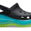 Crocs Mega Crush puukengät ”Black Multi” 207988-0C4