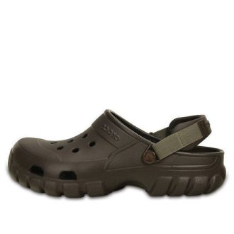 Crocs Minimalistiset kulutusta kestävät Cozy Sports Unisex-ruskeat sandaalit 202651-23B