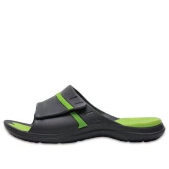 Crocs Modi vapaa-ajan kenkä Unisex musta vihreä 204144-0A1