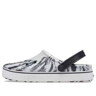 Crocs Off Court -kengät ”Marble White Black” 208601-066