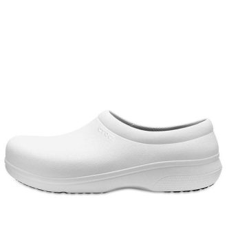 Crocs On The Clock Work-slip-On ”White” 205073-100