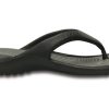 Crocs Pehmeä Pohja Mukava Flip-Flops Unisex Musta Harmaa 10024-05M