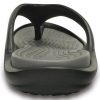 Crocs Pehmeä Pohja Mukava Flip-Flops Unisex Musta Harmaa 10024-05M