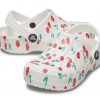 Crocs (PS) Baya Graafiset puukengät ”White Cherry” 207017-1F6
