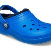 Crocs (PS) Classic vuorattu puukenkä ”Blue” 207010-4KZ