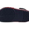 Crocs (PS) Corcband Bold Logo Minimalistinen rento sininen punainen sandaalit ”Blue Red” 206022-4CC