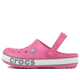 Crocs (PS) Crocband Bold Logo Outdoor Flat Heel Minimalistiset Urheilu Vaaleanpunaiset Sandaalit 206022-65Y Crocs (PS) Crocband Bold Logo Outdoor Flat Heel Minimalistiset Urheilu Vaaleanpunaiset Sandaalit 206022-65Y