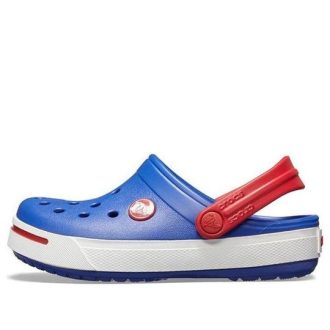 Crocs (PS) Crocband II puukengät ”Blue White Red” 11990-4BF