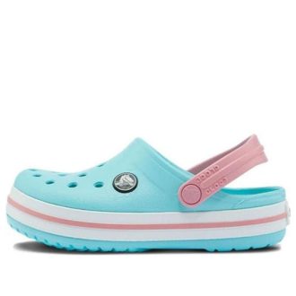 Crocs (PS) Crocband puukengät ”Blue Pink” 207005-4S3