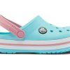 Crocs (PS) Crocband puukengät ”Blue Pink” 207005-4S3