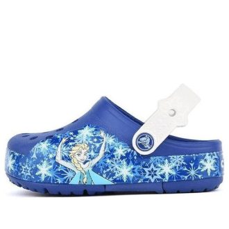 Crocs (PS) Crocslight Frozen Puukengät ”Blue White” 202357-4BE