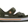 Crocs (PS) Flat Casual Army Green sandaalit 14854-309 Crocs (PS) Flat Casual Army Green sandaalit 14854-309