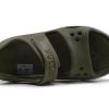 Crocs (PS) Flat Casual Army Green sandaalit 14854-309 Crocs (PS) Flat Casual Army Green sandaalit 14854-309