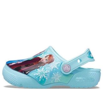 Crocs (PS) Frozen Printing Outdoor Flat Heel Sports Siniset sandaalit 207078-4O9 Crocs (PS) Frozen Printing Outdoor Flat Heel Sports Siniset sandaalit 207078-4O9