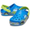 Crocs (PS) Funny Pattern Flat Heel Sports Siniset sandaalit 207074-4JL Crocs (PS) Funny Pattern Flat Heel Sports Siniset sandaalit 207074-4JL