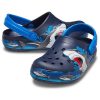 Crocs (PS) Funny Shark Pattern Outdoor Flat Heel Sports Deep Blue Sandaalit 207070-410