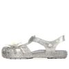 Crocs (PS) Isabella Charm Minimalistiset rento sandaalit hopea 205535-040 Crocs (PS) Isabella Charm Minimalistiset rento sandaalit hopea 205535-040