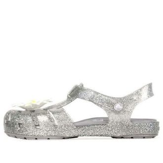 Crocs (PS) Isabella Charm Minimalistiset rento sandaalit hopea 205535-040